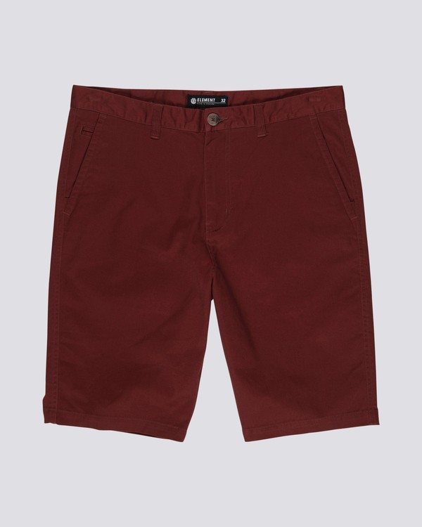 0 Howland Classic - Short pour Homme Rouge S1WKA4ELP0 Element