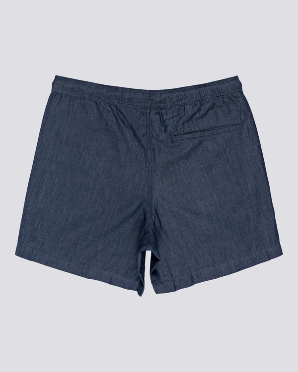 1 Chillin' 16" - Elastic Waist Shorts for Men Blue S1WKB9ELMU Element