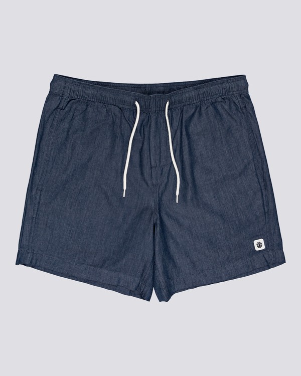 0 Chillin' 16" - Elastic Waist Shorts for Men Blue S1WKB9ELMU Element