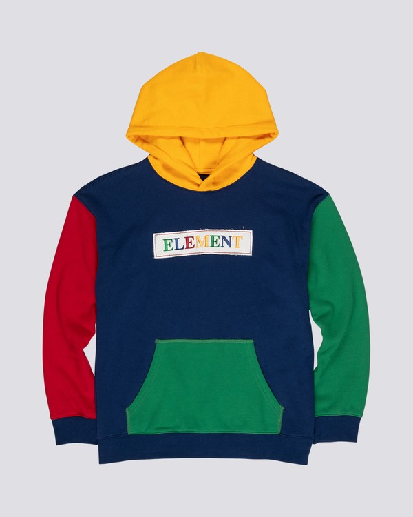 0 Blocky - Hoodie for Boys Multi S2FLA3ELP0 Element