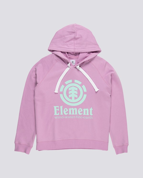 0 Verticalli - Sweat à capuche pour Femme Violet S3HOA1ELP0 Element