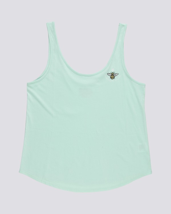 0 Branded Low - Débardeur en coton biologique pour Femme  S3SGA4ELP0 Element