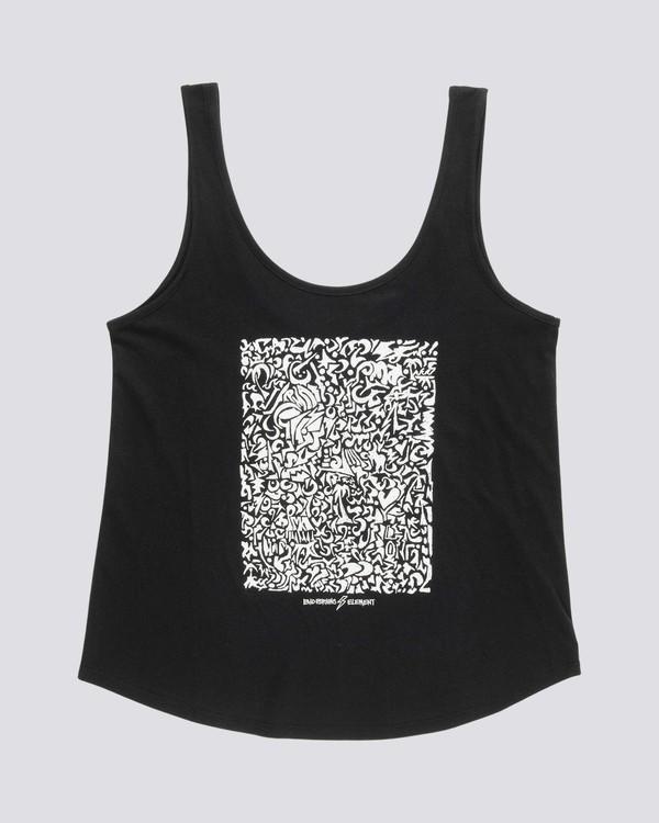 0 Bad Brains Low - Organic Cotton Vest Top for Women  S3SGA6ELP0 Element