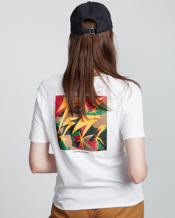 2 Bad Brains - Organic Cotton Short Sleeve T-Shirt for Women  S3SSB2ELP0 Element