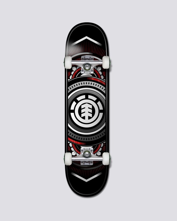 0 7.5"ched Red Silver - Skateboard  S4CPB2ELP0 Element