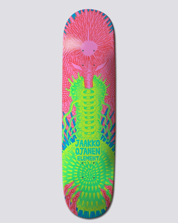 0 Tetsunori Tawaraya 8.5" Tetsunori Jaakko - Deck de skate Multi S4DCD1ELP0 Element