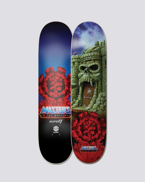 0 Masters Of The Universe 8" Grayskull - Skateboard Deck  S4DCF4ELP0 Element