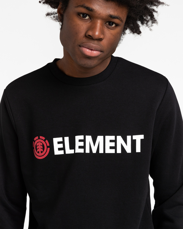 3 Blazin - Sweatshirt für Männer Schwarz U1CRA1ELF0 Element