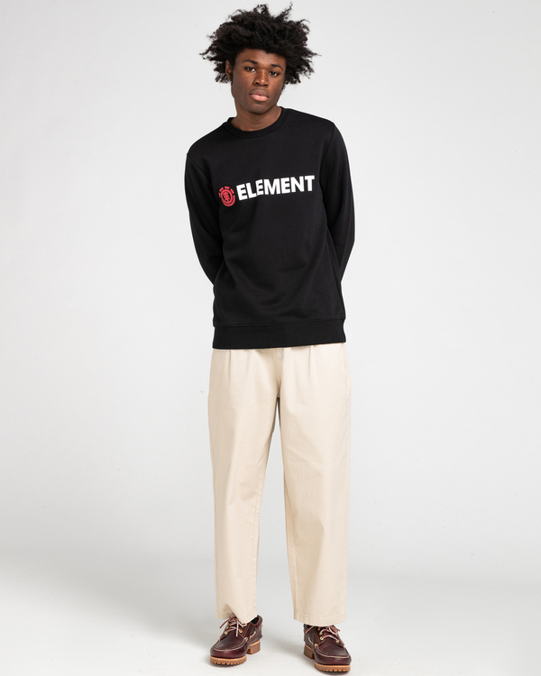 4 Blazin - Sweatshirt für Männer Schwarz U1CRA1ELF0 Element