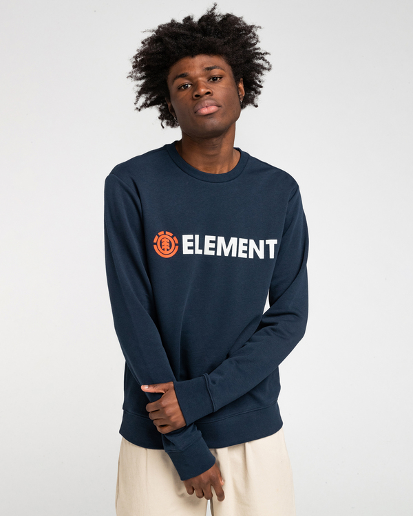 1 Blazin - Sweatshirt for Men Gray U1CRA1ELF0 Element