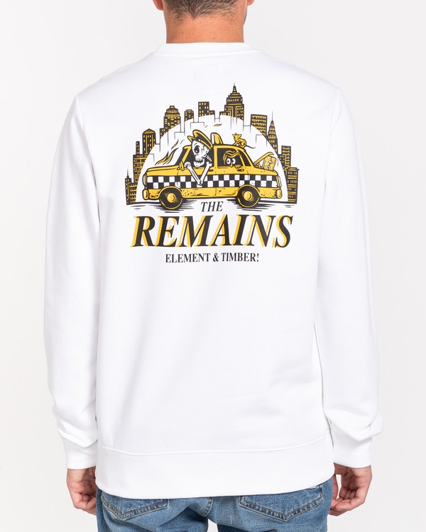3 Timber! The Remains Taxi Driver - Sudadera para Hombre Blanco U1CRB5ELF0 Element