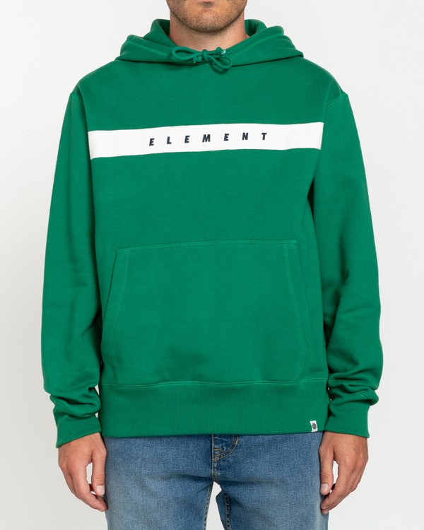1 Gym - Sudadera de algod&oacute;n org&aacute;nico para Hombre Verde U1HOA3ELF0 Element