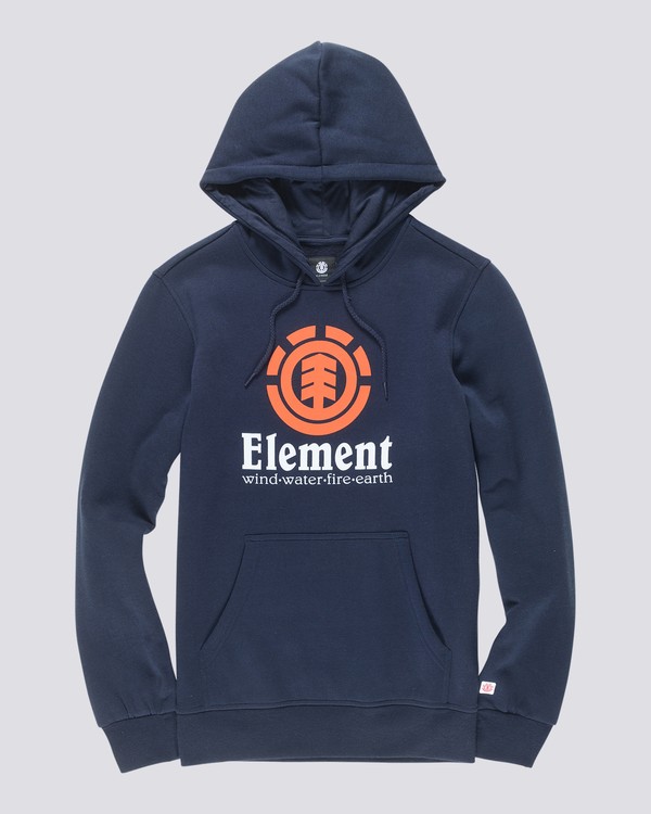 0 Vertical - Sudadera con Capucha para Hombre Gris U1HOB3ELF0 Element