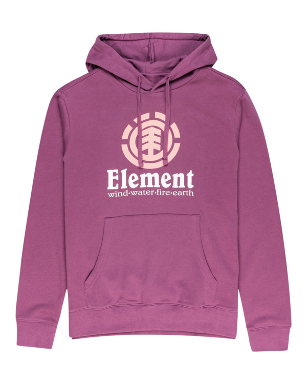 0 Vertical - Sudadera con Capucha para Hombre Violeta U1HOB3ELF0 Element