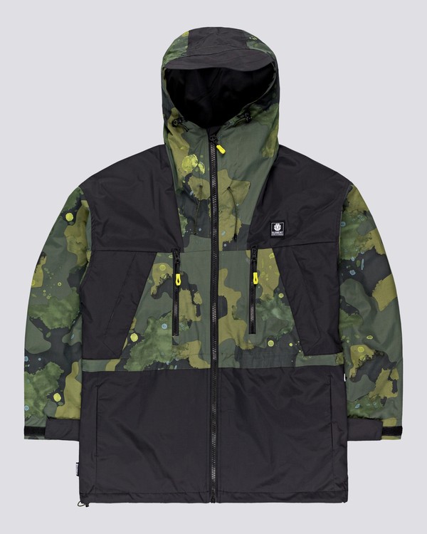 0 Future Nature Koto - Packable Water-Resistant Jacket for Men Green U1JKA7ELF0 Element