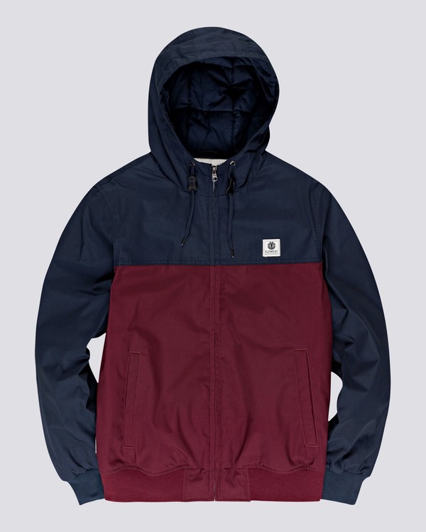 0 Wolfeboro Dulcey Two Tones - Water-Resistant Jacket for Men Red U1JKC2ELF0 Element