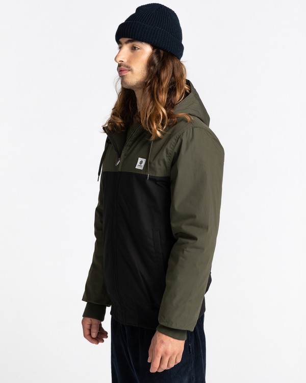 2 Wolfeboro Dulcey Two Tones - Water-Resistant Jacket for Men Black U1JKC2ELF0 Element