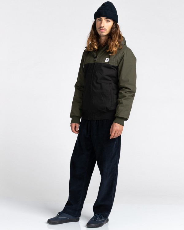5 Wolfeboro Dulcey Two Tones - Water-Resistant Jacket for Men Black U1JKC2ELF0 Element