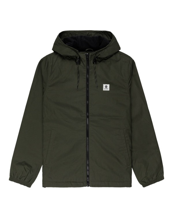 0 Wolfeboro Alder - Water-Resistant Jacket for Men Green U1JKC3ELF0 Element