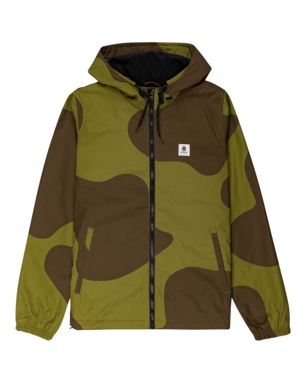 0 Wolfeboro Alder - Water-Resistant Jacket for Men Brown U1JKC3ELF0 Element