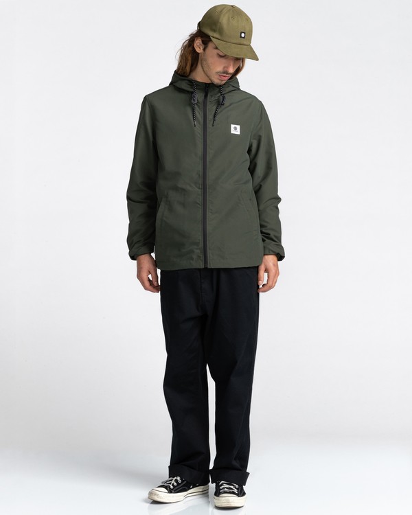 6 Wolfeboro Alder - Water-Resistant Jacket for Men Green U1JKC3ELF0 Element