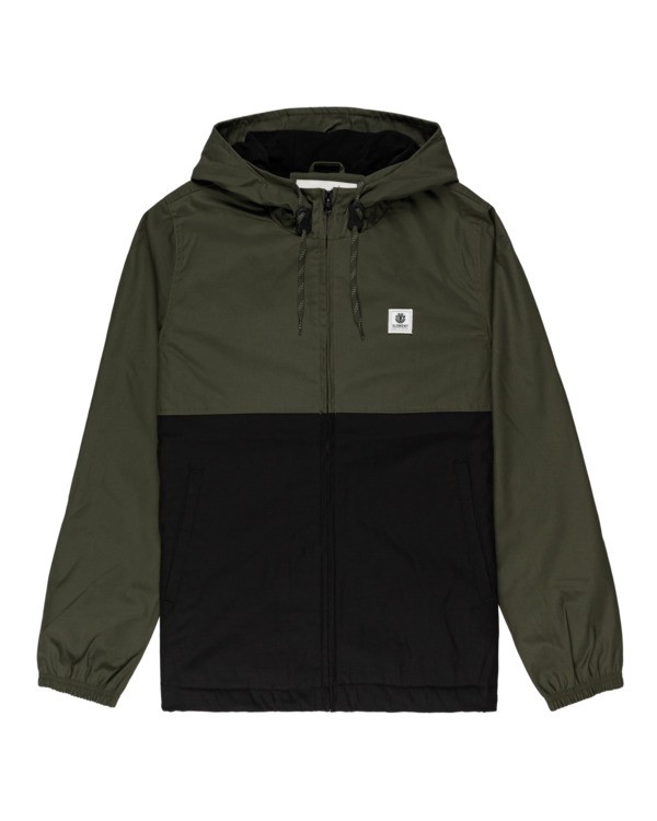 0 Wolfeboro Alder Two Tones - Water-Resistant Jacket for Men Black U1JKC4ELF0 Element