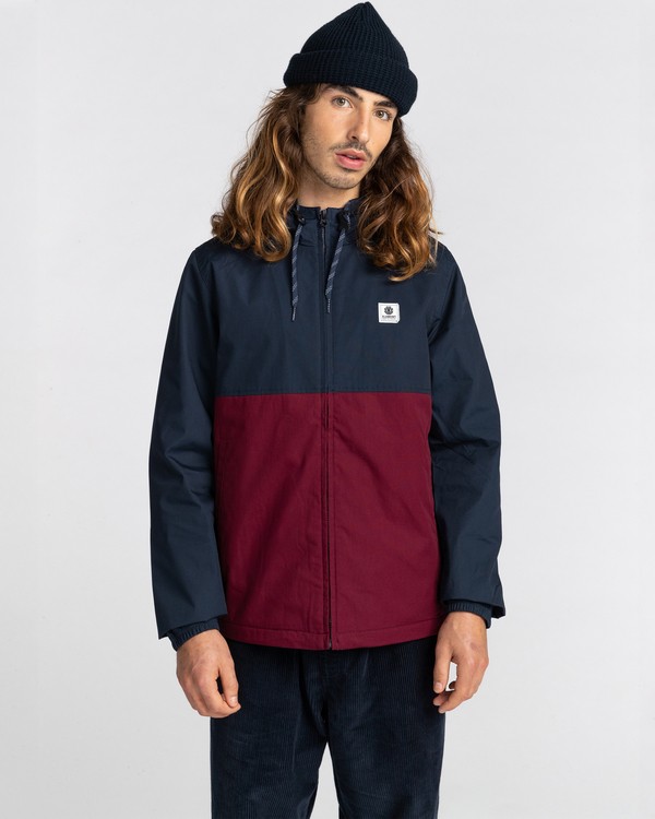 1 Wolfeboro Alder Two Tones - Water-Resistant Jacket for Men Red U1JKC4ELF0 Element