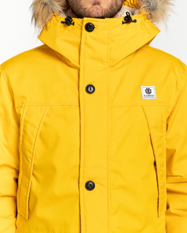 4 Wolfeboro Explorer - Wasserabweisende Jacke für Männer Gelb U1JKD2ELF0 Element