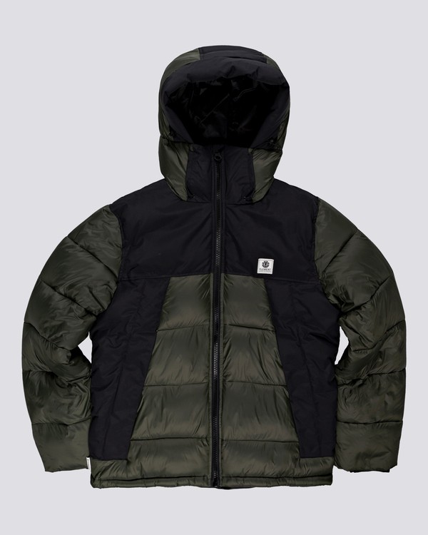 0 Wolfeboro Dulcey - Water-Resistant Jacket for Men Green U1JKD6ELF0 Element