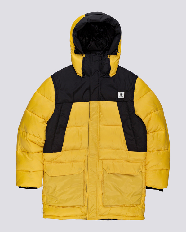 Yellow parka jacket mens sale