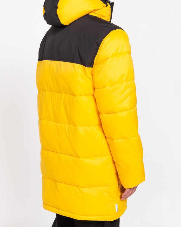 Mens yellow parka coat sale