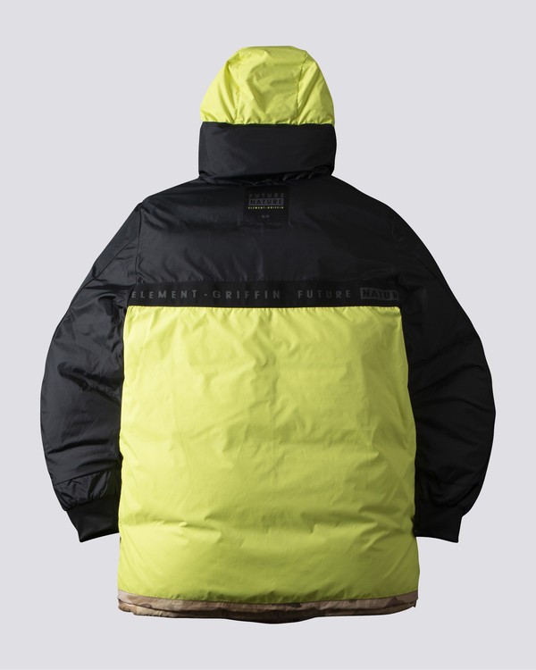 2 Griffin Ascent - Parka double face e impermeabile da Uomo  U1JKE4ELF0 Element