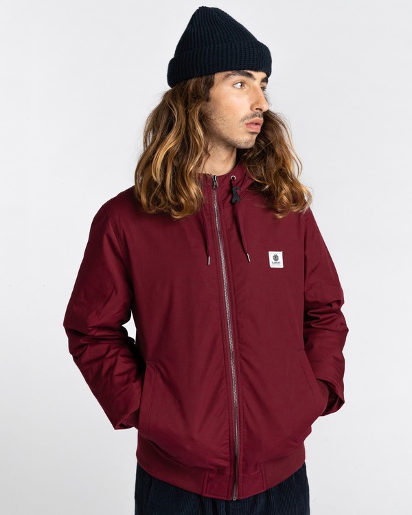 1 Wolfeboro Dulcey - Chaqueta Resistente al Agua para Hombre Rojo U1JKF2ELF0 Element