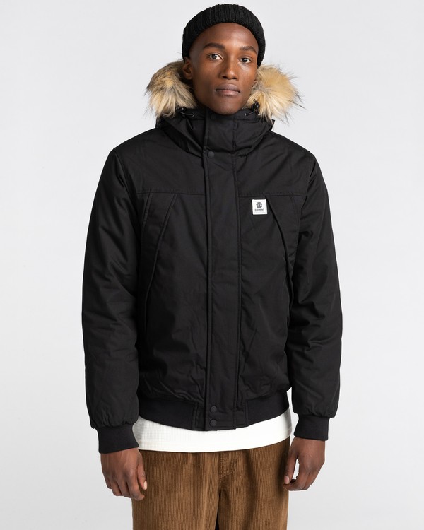 2 Wolfeboro Dulcey Explorer - Giacca Impermeabile voor Uomo Black U1JKF5ELF0 Element