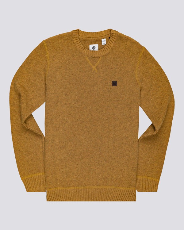 0 Kayden - Pullover für Männer Gelb U1JPA2ELF0 Element