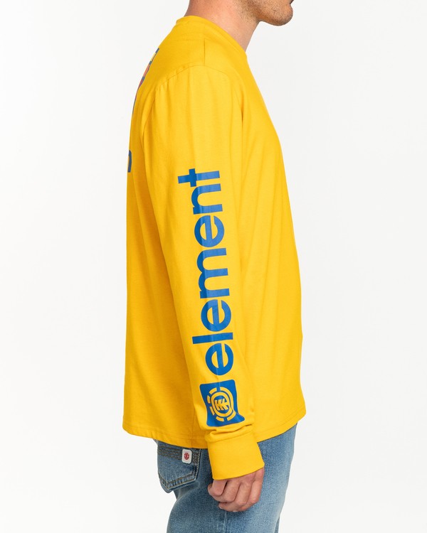 3 Joint - Longsleeve Gelb U1LSA6ELF0 Element
