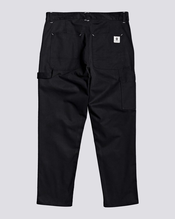 1 Highwater Work - Cropped Trousers for Men Black U1PTB8ELF0 Element