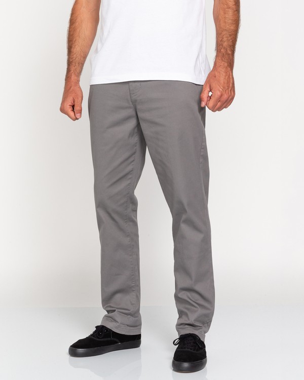 3 Sawyer - Trousers for Men Grey U1PTB9ELF0 Element