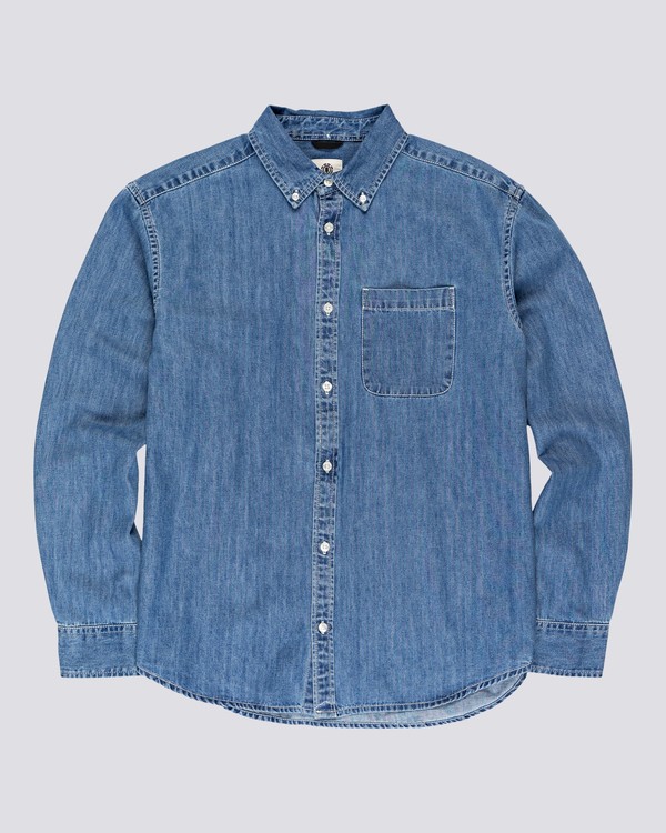 0 Bold - Denim Shirt for Men  U1SHA9ELF0 Element
