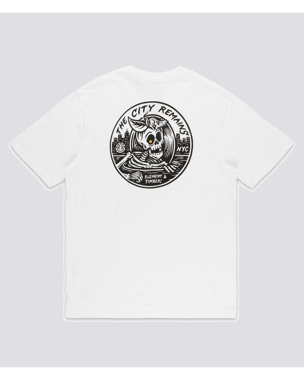 0 Timber! The Remains B-Side - T-Shirt for Men White U1SSG8ELF0 Element