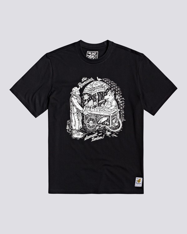 0 Timber! The Remains News Man - T-Shirt for Men  U1SSH3ELF0 Element