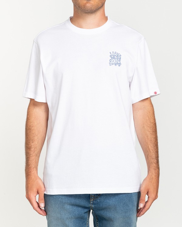 3 Larimer - Camiseta para Hombre Blanco U1SSJ6ELF0 Element