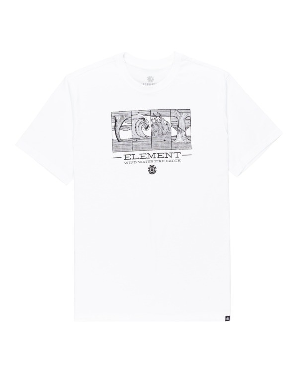 0 Power To The Planet WWFE - Camiseta para Hombre Blanco U1SSM4ELF0 Element