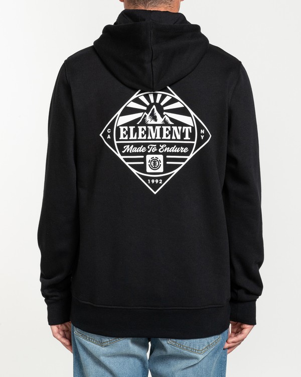 2 Medwell - Felpa con cappuccio e zip da Uomo  U1ZHA7ELF0 Element