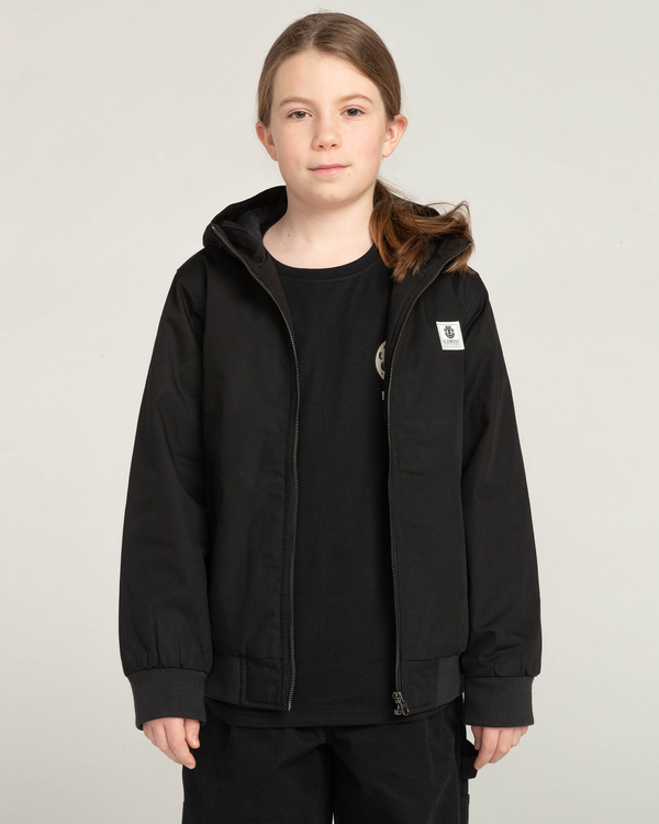 1 Wolfeboro Dulcey - Veste déperlante pour Garçon Noir U2JKA1ELF0 Element
