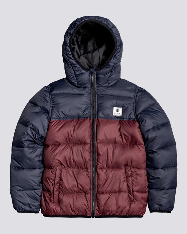 0 Wolfeboro Alder Avalanche - Giacca Impermeabile da Ragazzo Red U2JKA8ELF0 Element