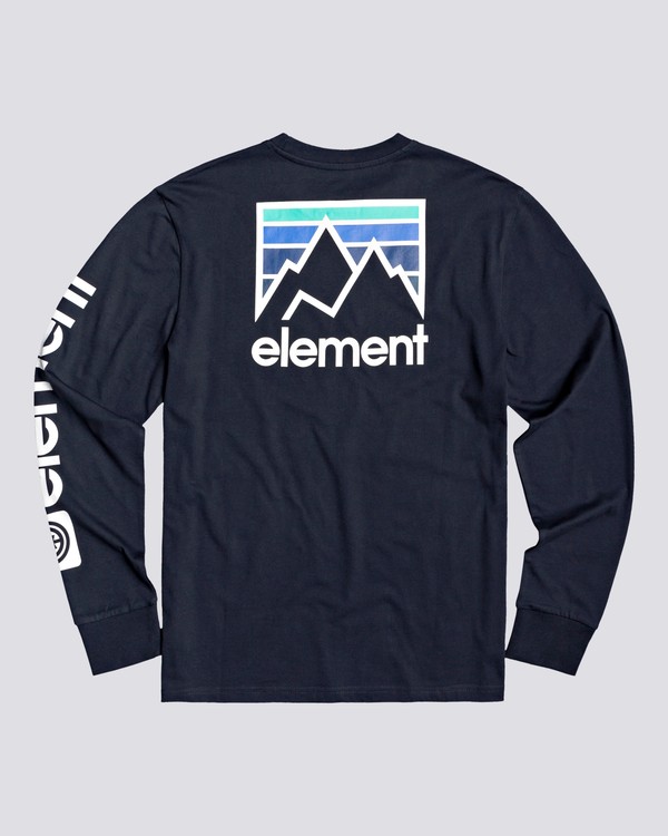 0 Joint - Longsleeve für Jungen Grau U2LSA3ELF0 Element