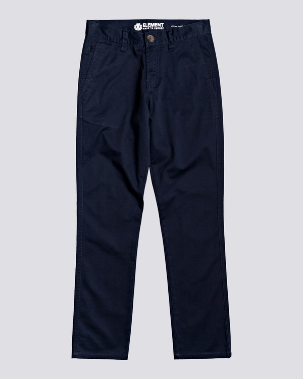 0 Howland - Pantalon Slim pour Garçon Gris U2PTA1ELF0 Element