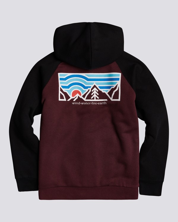 0 Barry - Zip-Up Hoodie for Boys  U2WAA1ELF0 Element