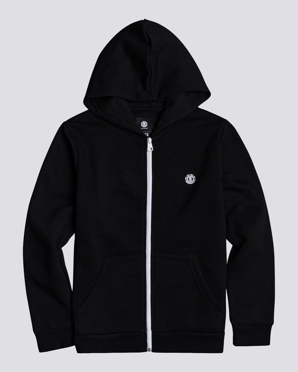 0 Cornell Classic - Zip-Up Hoodie for Boys Black U2ZHA3ELF0 Element